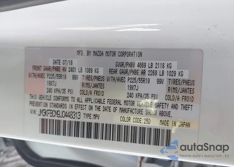 2018 Mazda Cx-5 Touring из США, поврежденный, VIN JM3KFBCM9J0448313